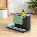 Livingandhome Sink Organiser – BPA-Free Kitchen Caddy with Drip Tray
