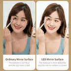 Niche Modern LED Makeup Mirror with Touch Control and Three Light Colors