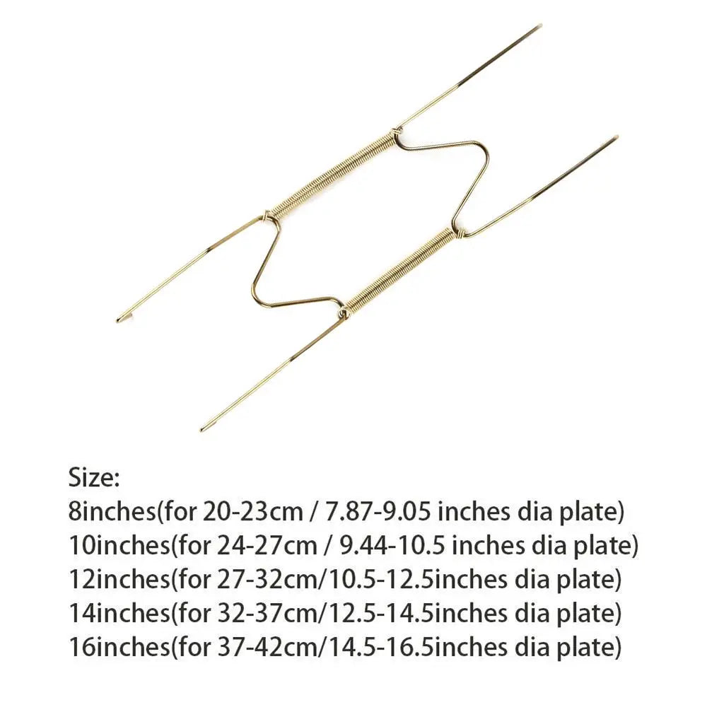 Stainless Steel Plate Dish Hanger – Stackable & Multi-Purpose