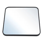 Modern Square Wall Mirror with Aluminum Alloy Frame Bathroom Decoration