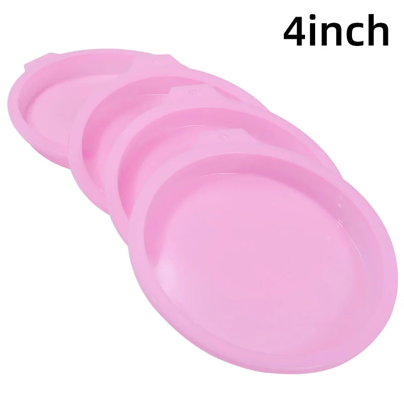 Eco-Friendly Silicone Round Cake Mold – Heat Resistant & Durable