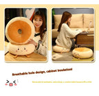 Round Anime Polka Dot Seat Cushion – Memory Foam Comfort for Adults