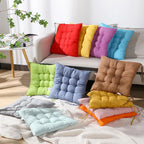 Memory Cotton Seat Cushion Rectangle Polyester Nonwoven Dining Chair