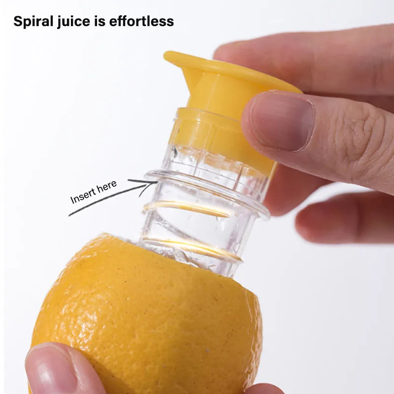 Manual Lemon Juicer – Portable PP Hand Press Citrus Squeezer