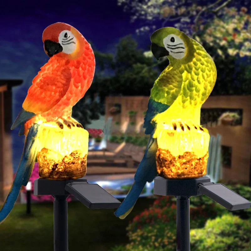 Solar LED Lawn Light 5m IP55 Waterproof Warm White Outdoor Decor