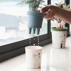 Double Layer Self-Watering Hydroponic Flower Pot