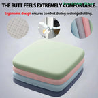 Memory Foam Seat Cushion Knit Cover Polyester Cotton 40x40/45x45 cm