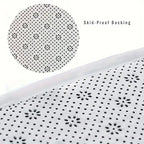 Super Water-Absorbent Anti-Slip Bathroom Floor Mat, Long Hair Friendly Bath Mat for Bedroom & Home