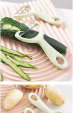 Stainless Steel Vegetable & Fruit Peeler with PP Handle – Multi-Purpose Kitchen Peeling Tool
