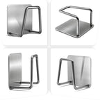 Stainless Steel Kitchen Sponge Holder – Self-Adhesive Sink Organizer