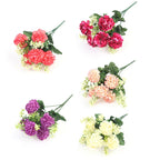 Artificial Silk Flower Bouquet – 28cm Hydrangea