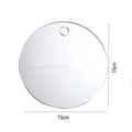 Fogless Acrylic Mirror for Shower, Travel, and Bathroom Grooming Tools