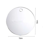 Fogless Acrylic Mirror for Shower, Travel, and Bathroom Grooming Tools