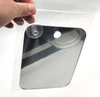 Fogless Acrylic Mirror for Shower, Travel, and Bathroom Grooming Tools