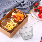Eco-Friendly Stainless Steel French Fry Basket – Safe & Durable