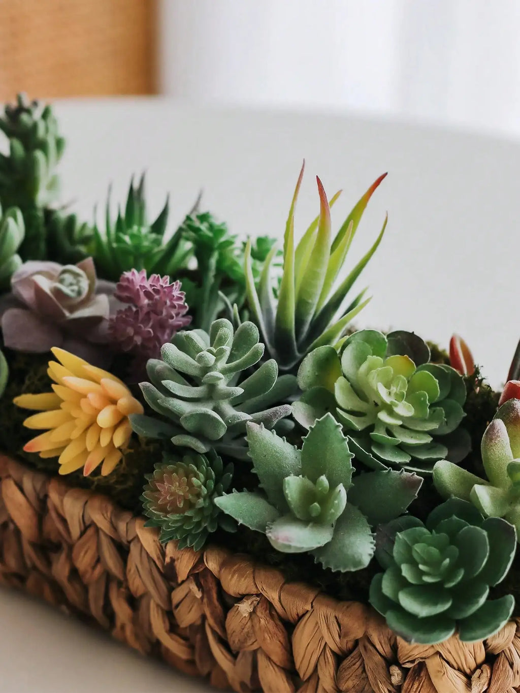 Artificial Grass Plant Desktop Outdoor Decoration for Bridal Shower