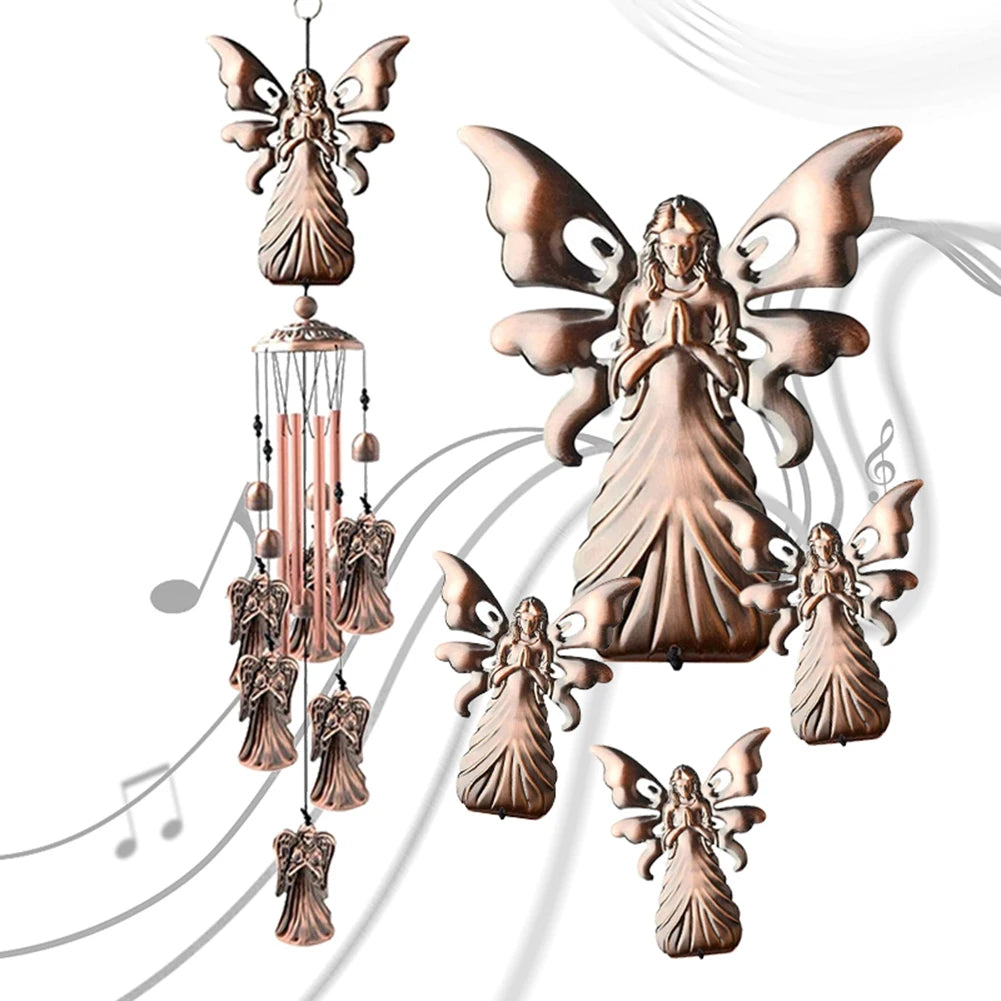 HobbyLane Rose Gold Wind Chimes Handmade Outdoor & Indoor Decor