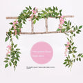 Artificial Wisteria Rattan Strings Indoor & Outdoor Bridal Shower Decor