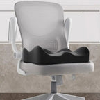 Memory Foam Coccyx Cushion – Ergonomic Seat Pad for Comfortable Sitting