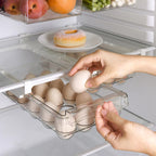 Refrigerator Drawer Storage Box – Transparent Food Organizer