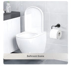 Stainless Steel Toilet Paper Holder Wall Mount Bathroom Paper Roll Shelf Rack