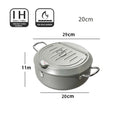 Eco-Friendly 24cm Aluminum Alloy Frying Pan – Non-Coating & Durable
