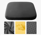 Memory Foam Seat Cushion – Removable, Washable Square Pad for Adults