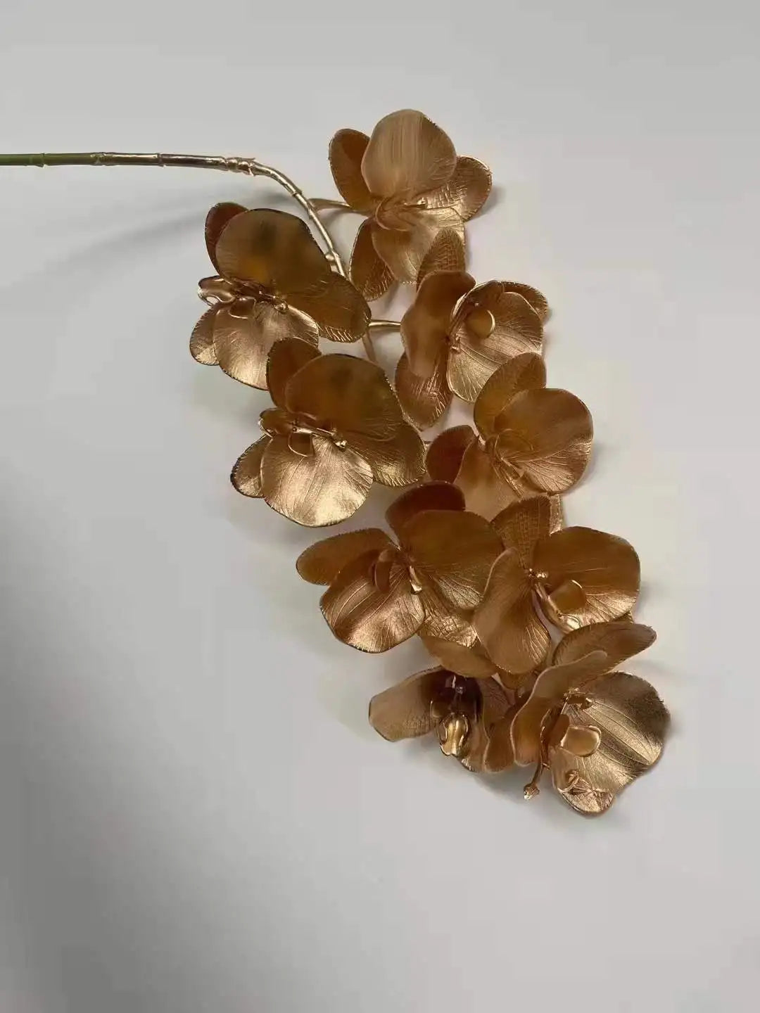 95cm Gold Artificial Eucalyptus & Ginkgo Leaf Plant Decor