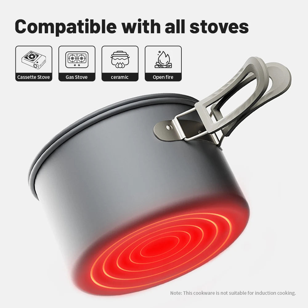 Eco-Friendly Aluminum Alloy Soup & Stock Pot – Durable & Food-Safe
