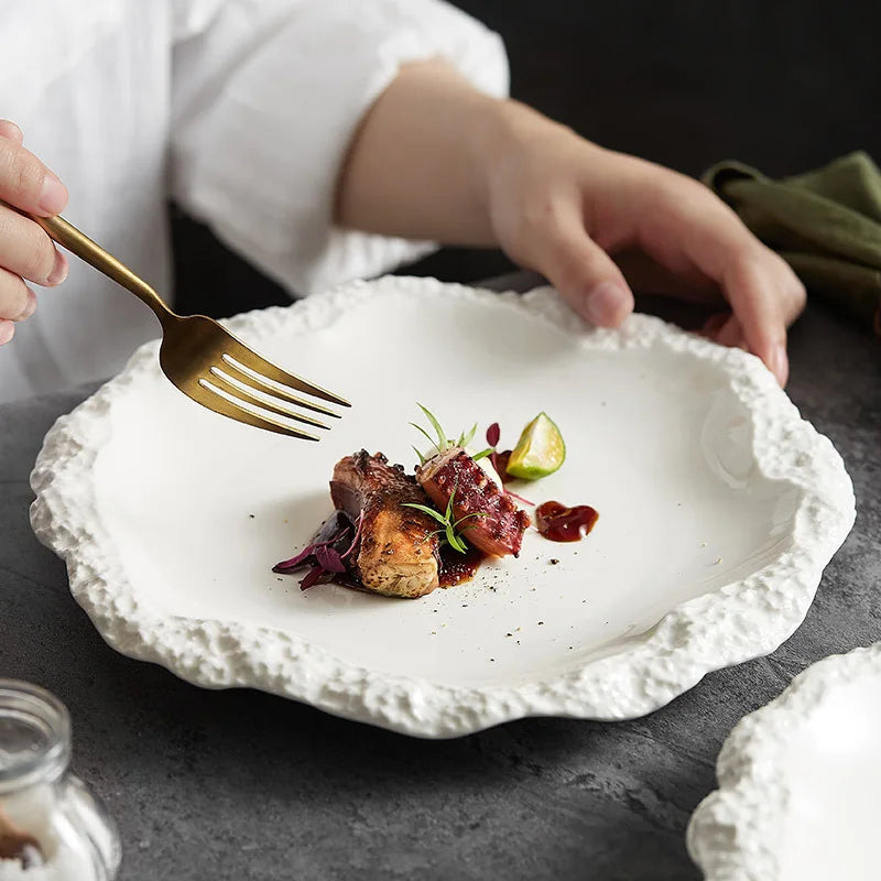 Round Wooden Tray – Natural Wood Design