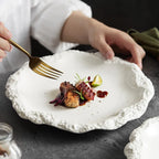 Round Wooden Tray – Natural Wood Design