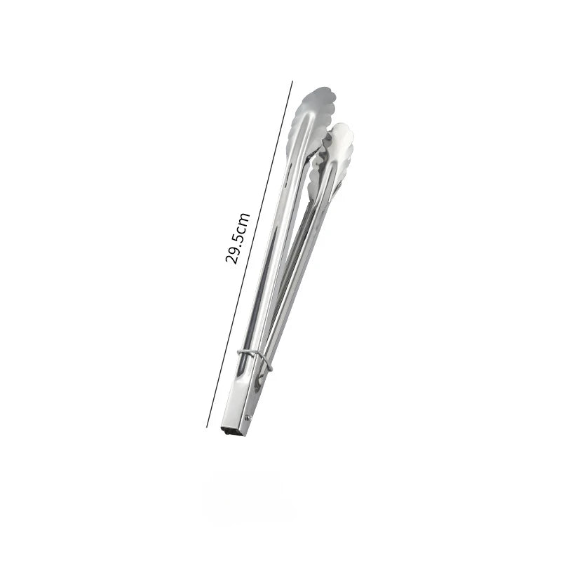 Eco-Friendly Stainless Steel Kitchen Tongs – Food Clip & BBQ Tool