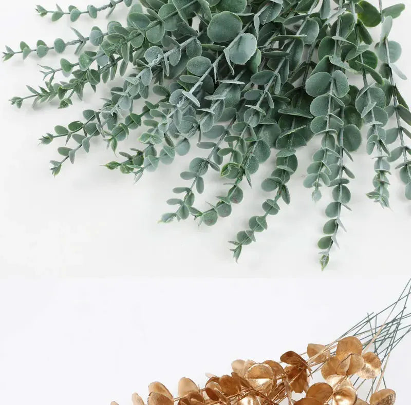 Artificial Eucalyptus Leaves Bouquet 41cm Decor