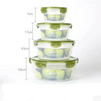 Transparent Plastic Refrigerator Storage Box – Multi-Size 200–1800 ml