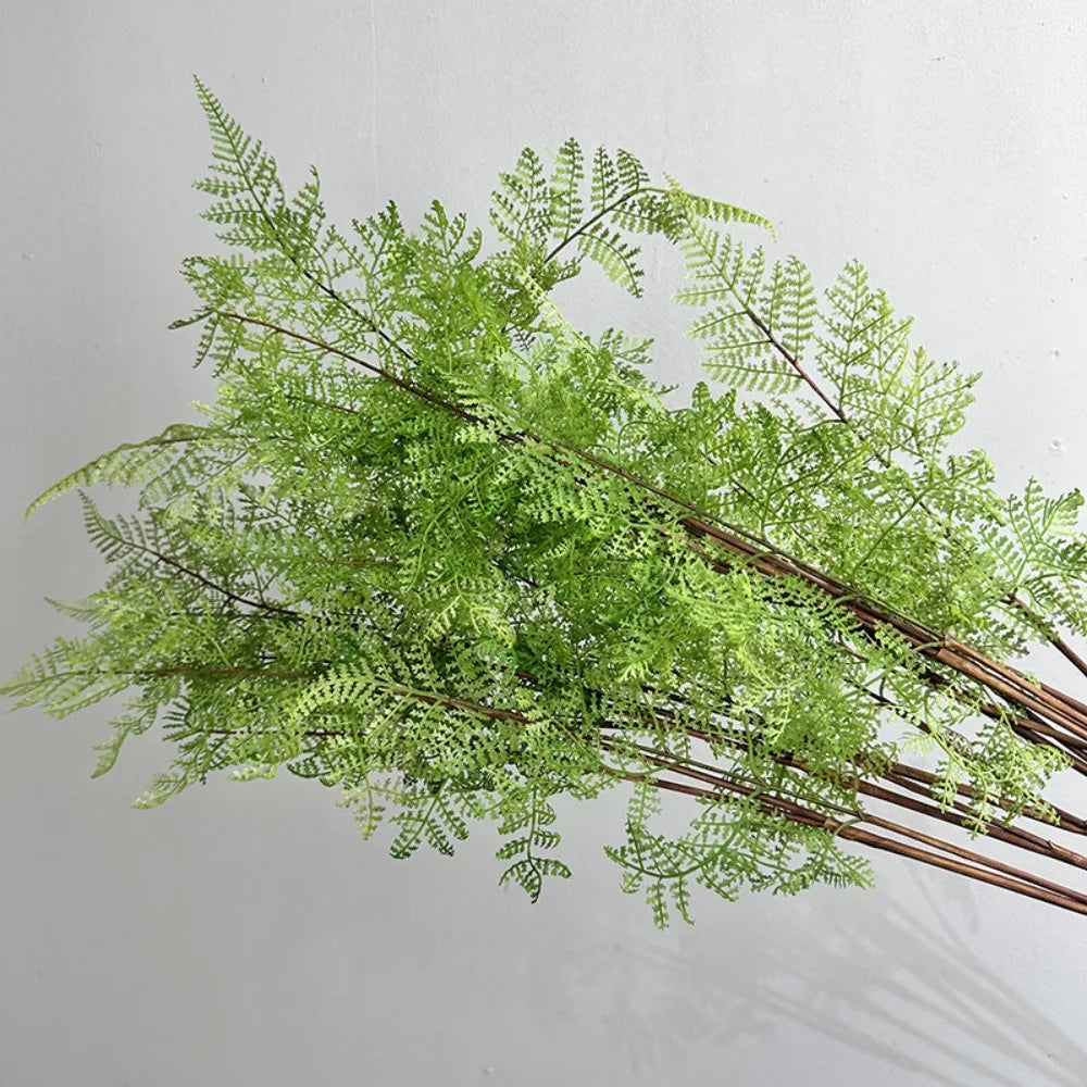 Artificial Fern Plant Branch Outdoor Exhibition Decoration
