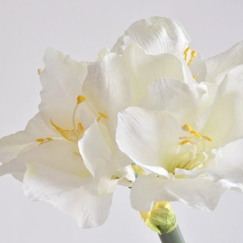 76CM Artificial Hippeastrum Silk Flower for Wedding & Home Decor