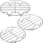 Eco-Friendly Stainless Steel Round Cooling & Steaming Rack – 6/7/8 Inch