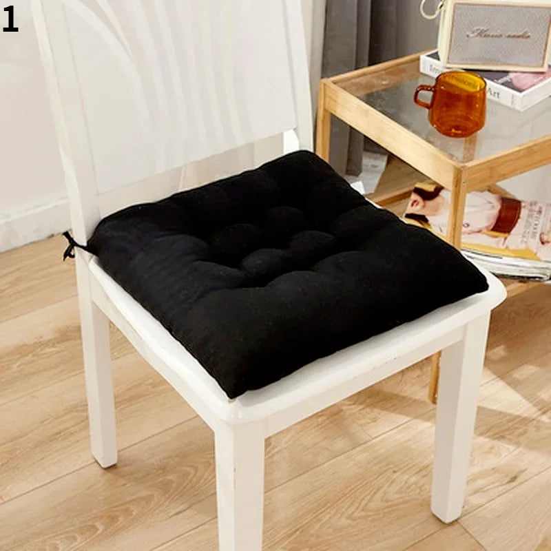 Non-Woven Anti-Slip Square Seat Cushion – Soft Padded Chair Pad 35×35cm