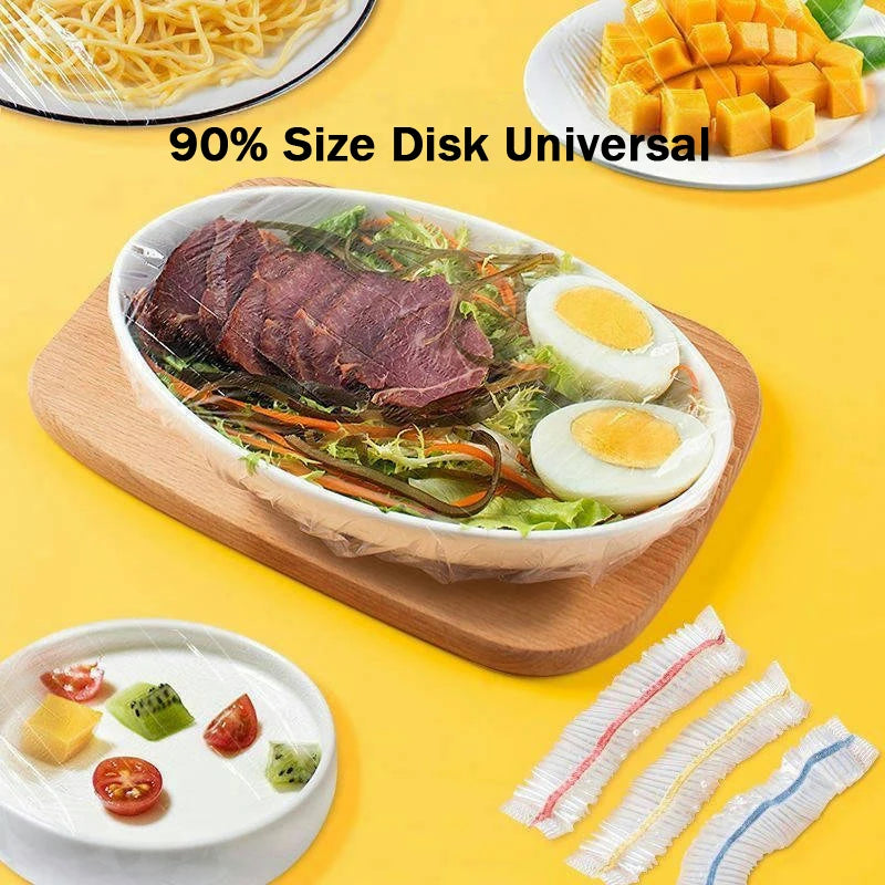 Plastic Food Cover Bags – BPA-Free Fresh-Keeping Wrap (Reusable & Disposable)