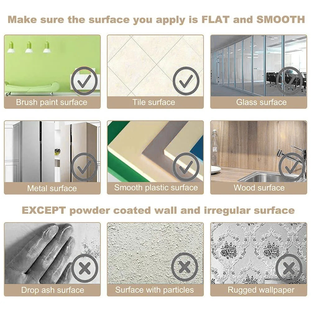 Peel-and-Stick Marble PVC Wallpaper for Kitchen, Counters, and Tables