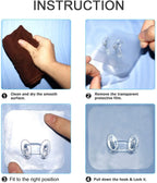 Acrylic Shower Mirror for Shaving & Makeup – Portable Bathroom Travel Mirror