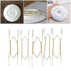 Stainless Steel Plate Dish Hanger – Stackable & Multi-Purpose