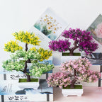 Artificial Bonsai Small Tree – Desktop Potted Decor