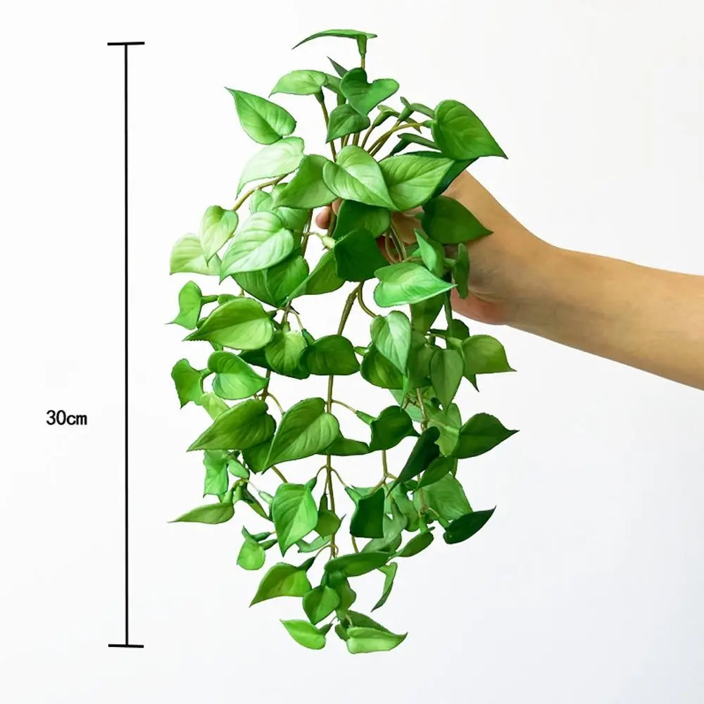 Artificial Mini Copper Coin Grass Plant for Decor