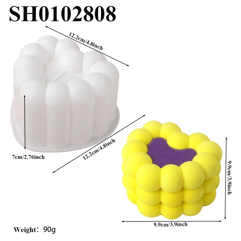 Eco-Friendly Silicone Cake Mold – Safe & Durable Baking Tool
