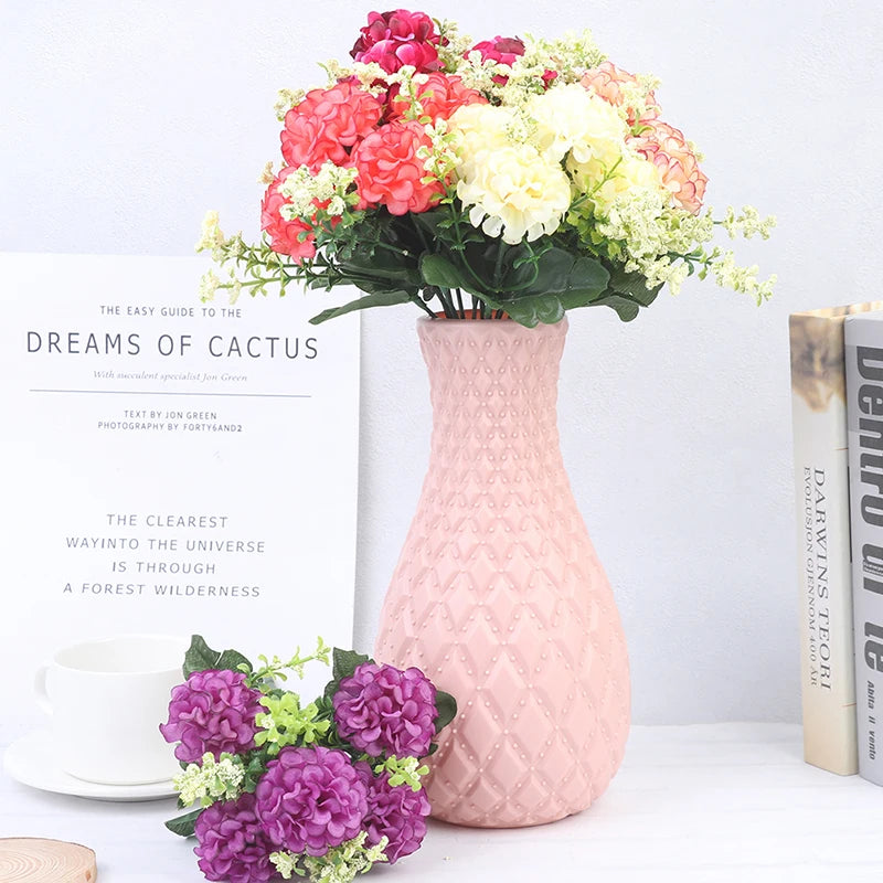Artificial Silk Flower Bouquet – 28cm Hydrangea