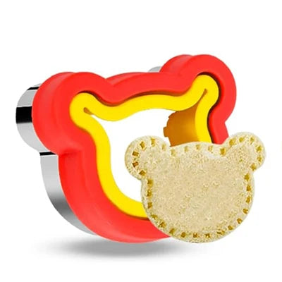Stainless Steel Sandwich Cutter – Fun Animal Shapes, Food-Grade