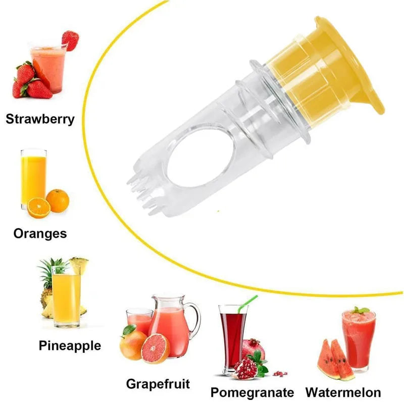 Manual Lemon Juicer – Portable PP Hand Press Citrus Squeezer