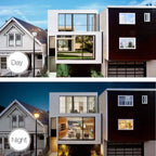 Silver One Way Mirror Window Film Heat Insulation Glass Tint