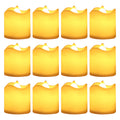 Flameless LED Pillar Candle Lamp Realistic Battery Operated